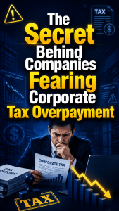 Corporate tax overpayment illustration